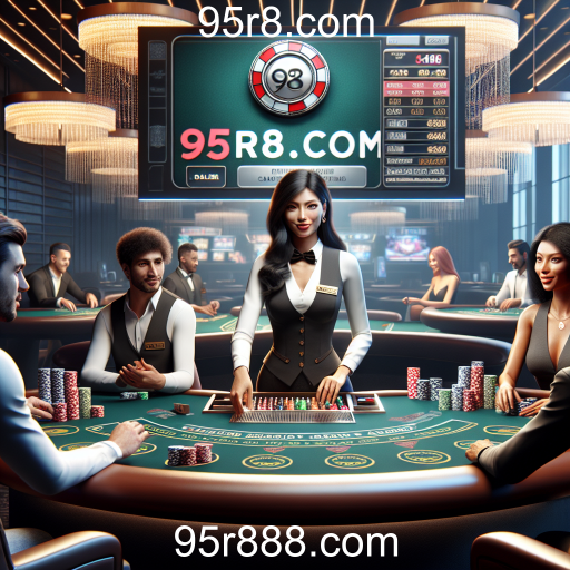 A Experiência Imersiva do Cassino Ao Vivo no 95r8.com